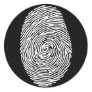 fingerprint4 round stickers