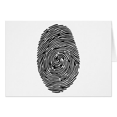 fingerprint greeting cards by strk3