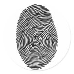 fingerprint sticker