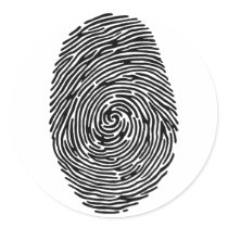 fingerprint sticker
