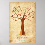 Fingerprint Tree Wedding - Heartastic (Vintage)
