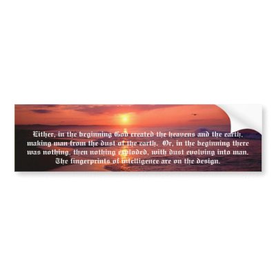 "FINGERPRINTS" BUMPER STICKERS by chiskimo