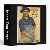 Finish The Job World War II 3 Ring Binders