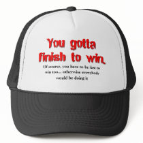Finish To Win Dirt Bike Motocross Cap Hat