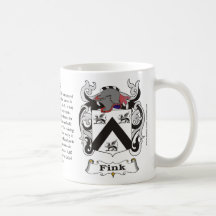 Fink Family Coat of Arms Mug