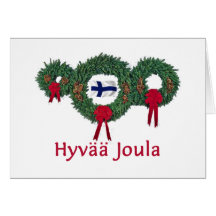 Finland Christmas 2 Card