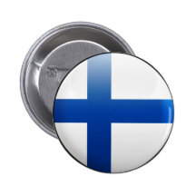 Finland Flag Buttons