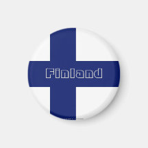 Finland flag magnet