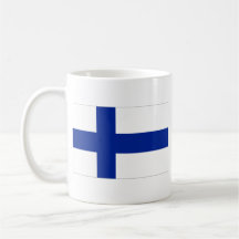 Finland Flag ~ Map Mug