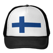 Finland Flag Mesh Hats
