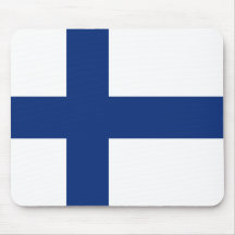 Finland Flag Mousepad