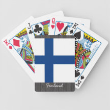 Finland Flag Playing Cards