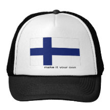 Finland flag souvenir hat