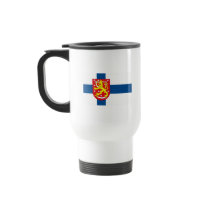 Finland Flag w COA Mug