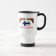 Finland Hyvaa Joulua (Merry Christmas) Coffee Mug