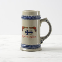 Finland Hyvaa Joulua (Merry Christmas) Mug