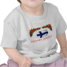 Finland Hyvaa Joulua (Merry Christmas) T Shirts