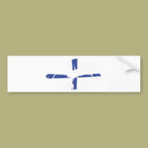 finland lipstick flag suomi bumper stickers