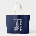 FINLAND MAP bag - Rovaniemi - choose style