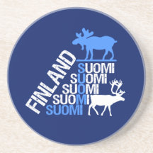 Finland Moose & Reindeer coaster