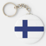 Finland National Flag Keychain