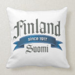 Finland Since 1917 Double-sided Pillow