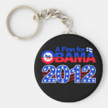 FINN FOR OBAMA 2012 keychain