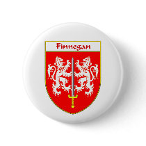 Finnegan Coat of Arms/Family Crest Buttons
