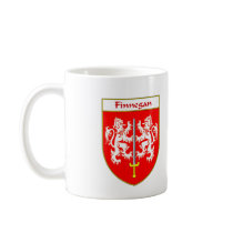 Finnegan Coat of Arms/Family Crest Mug