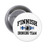 Finnish Drinking Team Pinback Buttons
