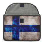 Finnish Flag Sleeve For MacBook Pro