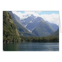 Fiordland National Park, New Zealand Greeting Cards