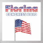 Fiorina Patriotic American Flag 2010 Elections Posters