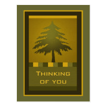 Fir Tree postcard
