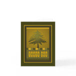 Fir Tree Thank you card