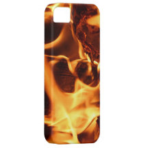 Fire and Flame Pattern iPhone 5 Covers