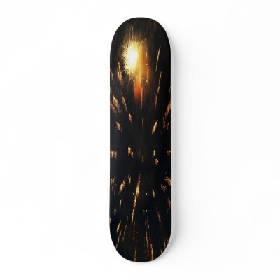 fire and light skateboard by dawnmcininch