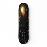 fire and light skateboard