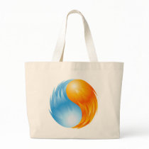 FIRE AND WATER TOTE BAG