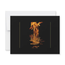fire and water invitation