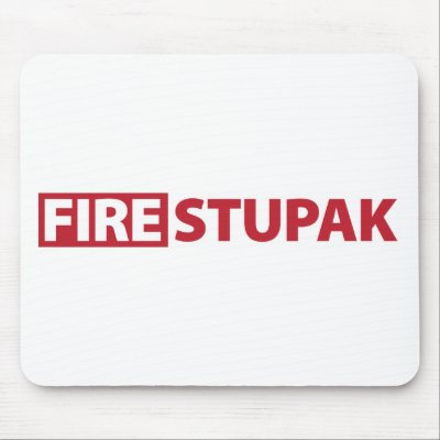 Fire Bart Stupak Mouse Pad by AmericanElephant