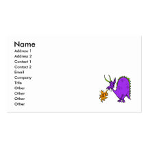 Fire Breathing Dragon Business Card Templates