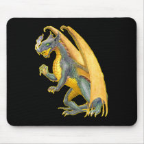 Fire Breathing Dragon Mousepad