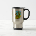 Fire breathing serpent mug