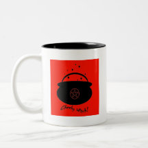 Fire Burn and Cauldron Bubble... Witch's Mug