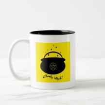 Fire Burn and Cauldron Bubble... Witch's Mug