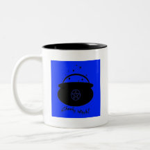 Fire Burn and Cauldron Bubble... Witch's Mug
