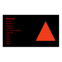 Fire Business Card Template