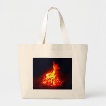 Fire Canvas Bag