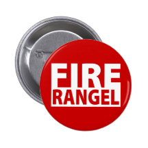 Fire Charles Rangel Pinback Button